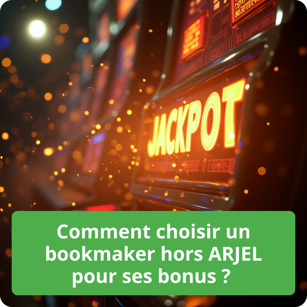 Comment choisir un bookmaker hors ARJEL pour ses bonus ?