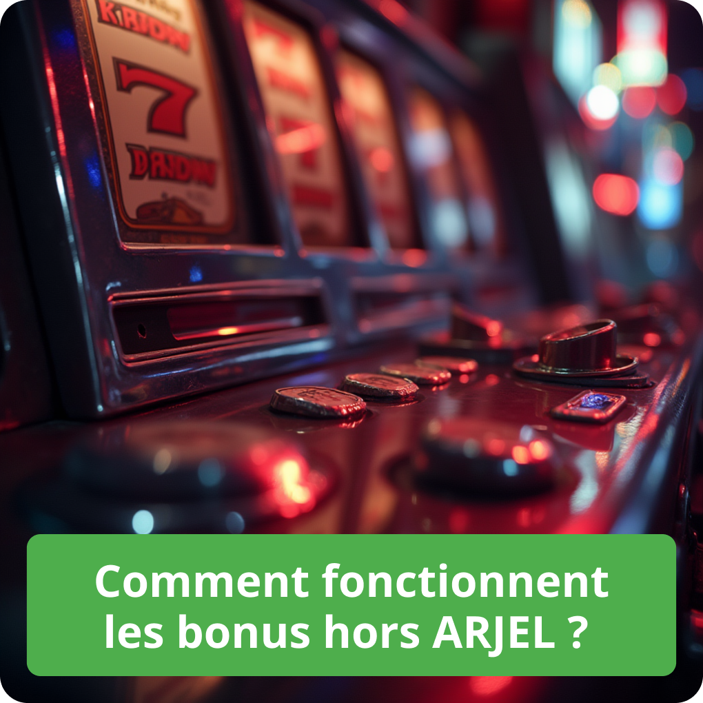 Comment fonctionnent les bonus hors ARJEL ?